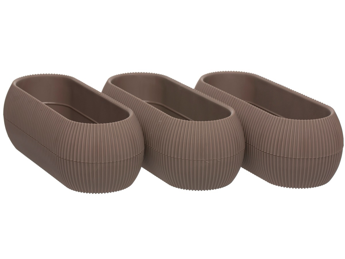 Горшок для цветов Lugo 0.55L Brown NAVAKO 16090 - Вид №3