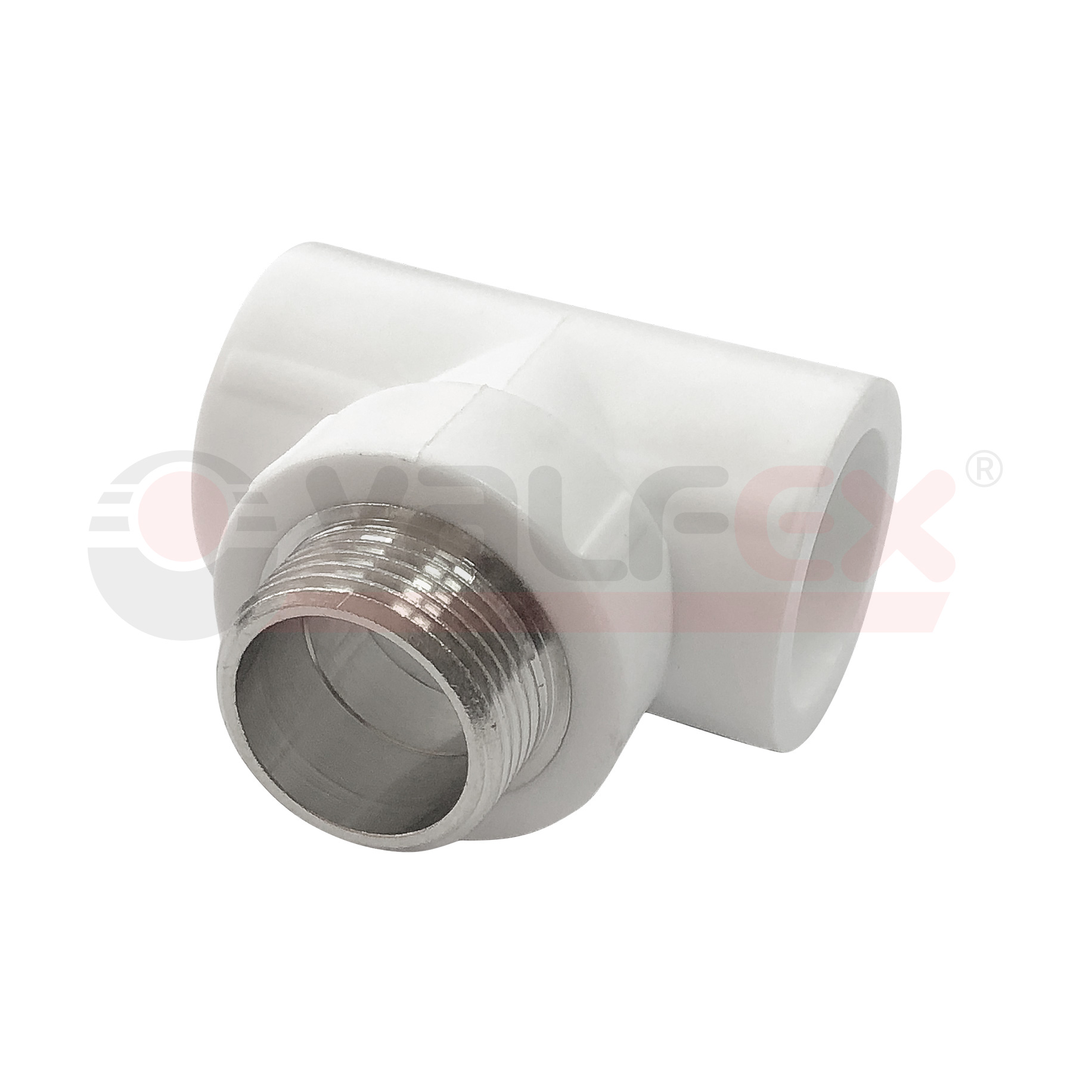 10128132-PRO Valfex Тройник комбинированный с наружной резьбой (VALFEX PRO) 