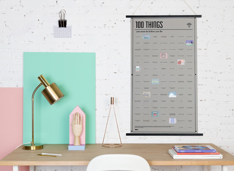 Постер «100 вещей, которые нужно сделать прежде чем умереть» Doiy DYPOSTTHE - Вид №3