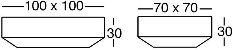 VONDOM Садовый столик низкий прямоугольный из полиэтилена Vela sun-id-1466258 - Вид №5