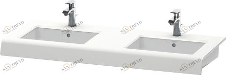 DS829C01818 DuraStyle Консоль Белый матовый, декор Duravit