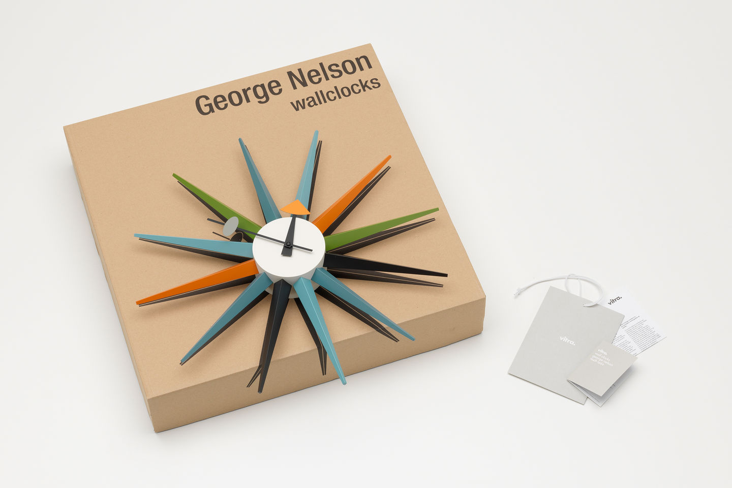 VITRA Настенные часы - Sunburst Clock George Nelson, 1948-1960 Vitraglobal sun-id-1986429 - Вид №3