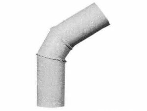 SANIT 184045206 Сегментная арка 45 °, PP, SDR 17,6, длинный сварной,
