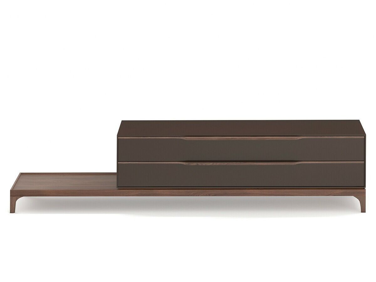 Деревянный шкаф для телевизора с выдвижным ящиком и откидной дверью AMPM CARLOTTA ARCH-00011906 - Вид №2