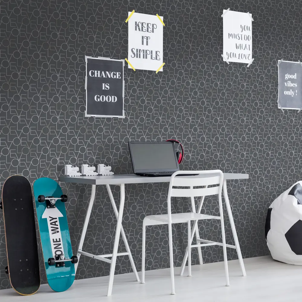 Обои флизелиновые Erismann Sweet and Cool серые 0.53 м 10165-15 STLM-2198373 - Вид №3