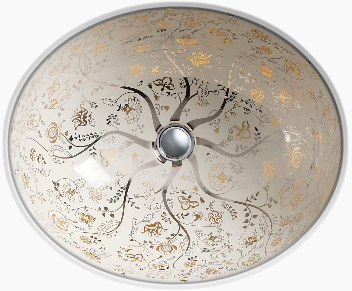 K-14218-T9-47 Накладная раковина под столешницу  прямоугольная Kohler  - Вид №2