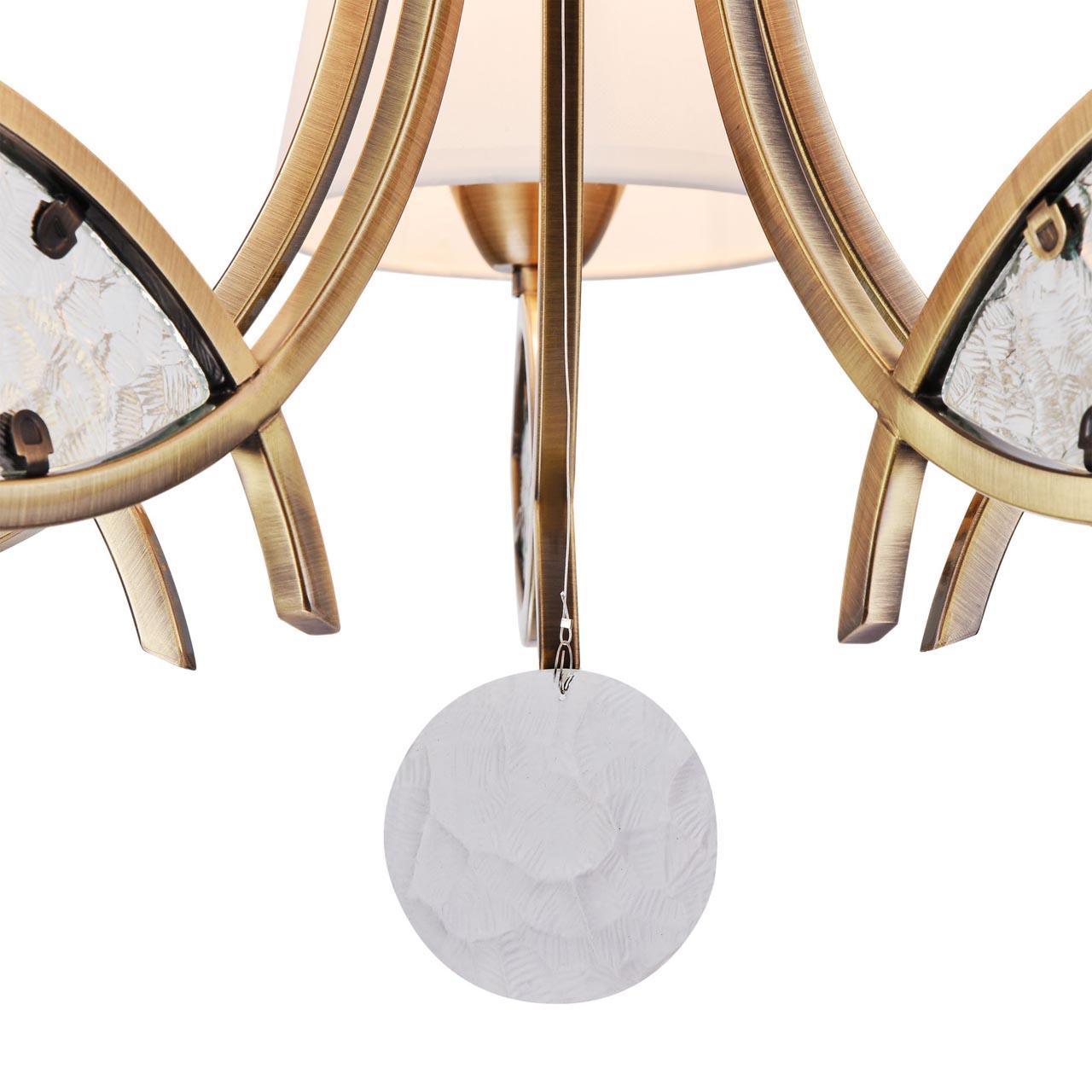 Подвесная люстра Freya Camila FR5597PL-05BZ FREYA CAMILA 194337 Белый  - Вид №1