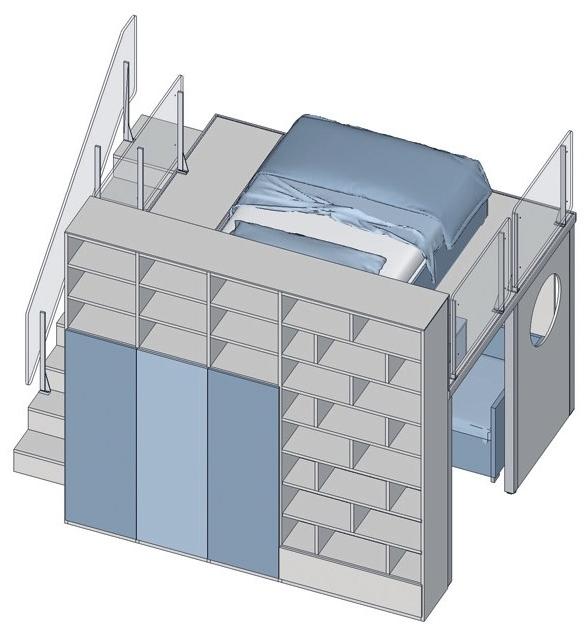 TUMIDEI Антресоль с профилями Tiramolla sun-id-1345661 - Вид №2