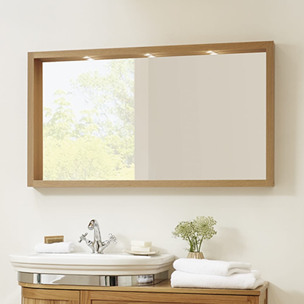 IMSR08 Зеркало большой коробки с подсветкой Carlyon Imperial  - Вид №2