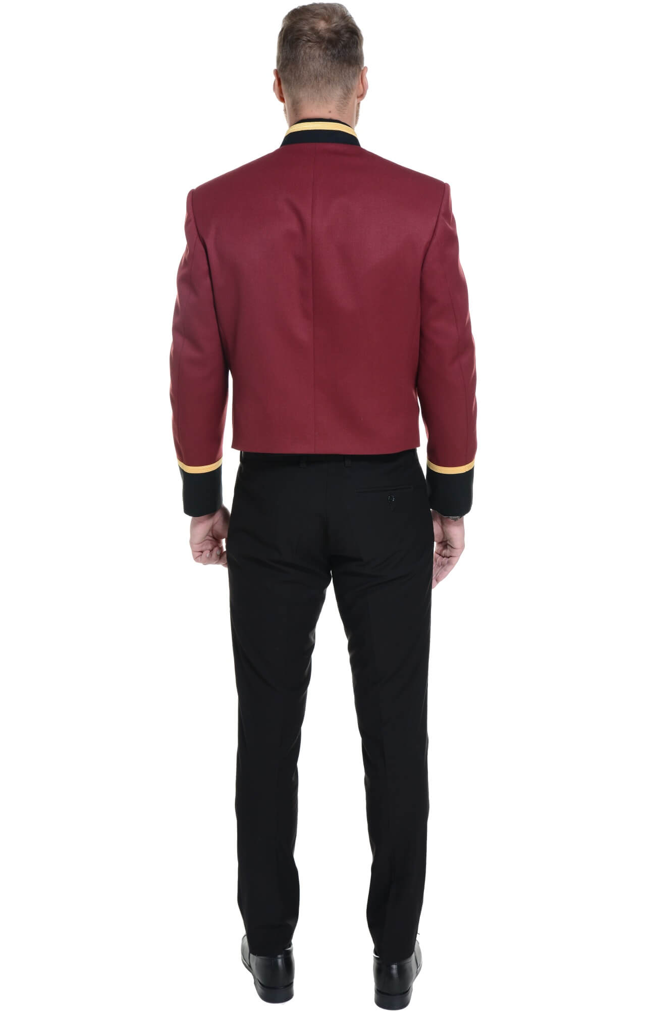 69815 Пиджак укороченный - френч  Швейцар bordeaux El-Risto  Бренд "El-Risto" (Эль Ристо), каталог товаров размер 52/170  - Вид №1