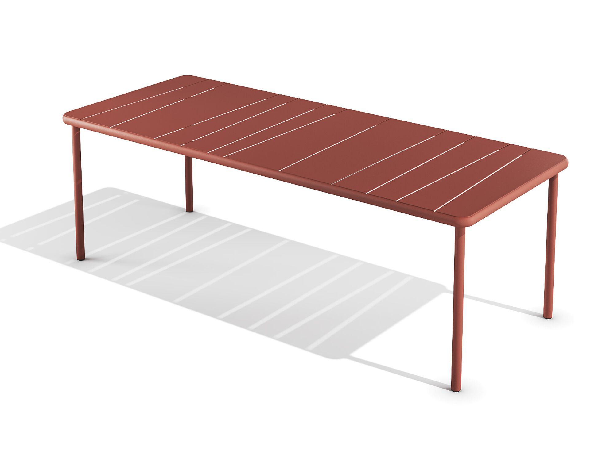 Прямоугольный стальной стол с порошковым покрытием BABEL D Bangi ARCH-00068336 - Вид №1