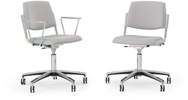 Diemmebi 5-спицевый стул с подлокотниками Volée sun-id-1438324 - Вид №1