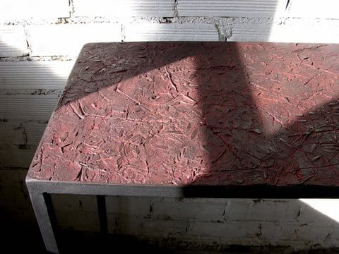 Прямоугольная железная консоль ICI ET LÀ Бетон ARCH-00003316 - Вид №5