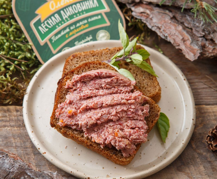 3333 Паштет из мяса оленя с морковью (ламистер) Вкусляндия  - Вид №2