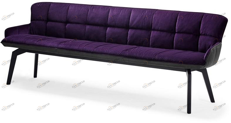 Freifrau Скамья из ткани со спинкой Marla sun-id-1485089