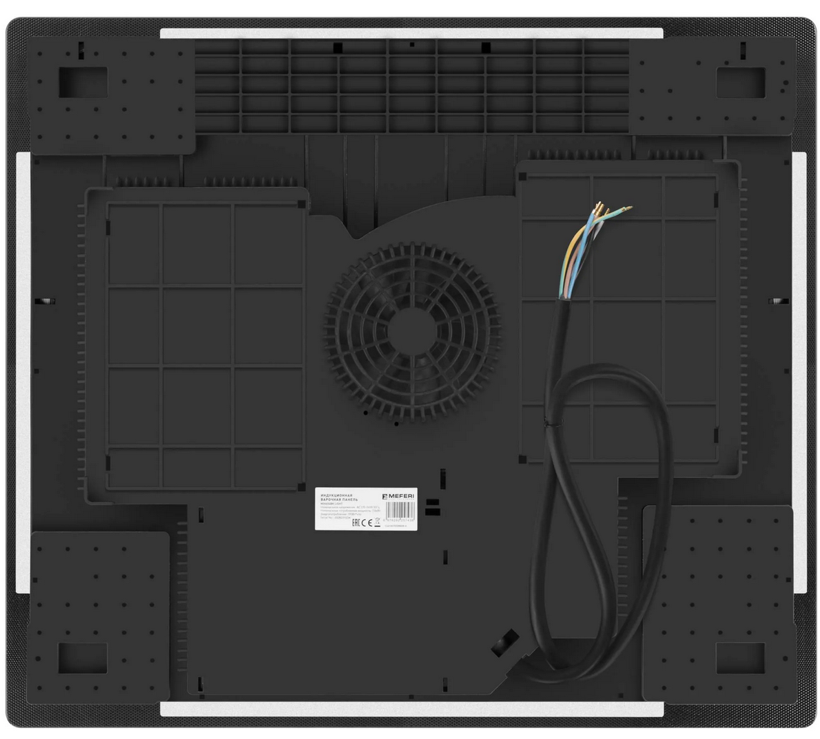 9168770 Индукционная варочная поверхность Meferi MIH604BK LIGHT STDN-0135033 - Вид №6