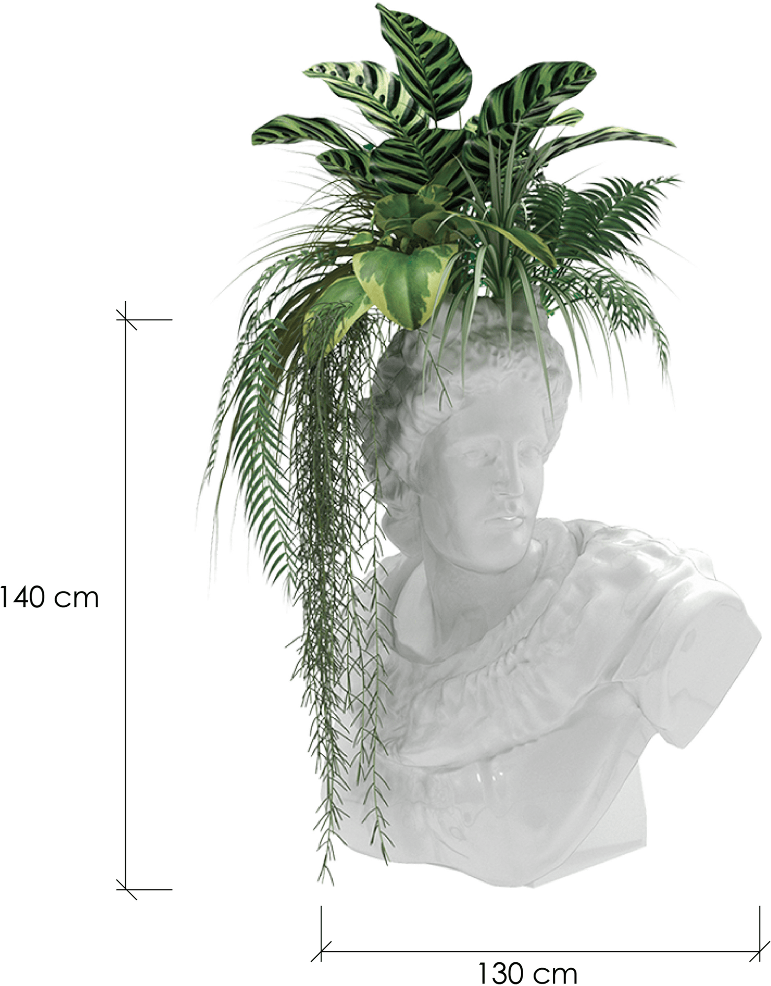 YO2 Кашпо / скульптура из чугуна sun-id-1383765 - Вид №1