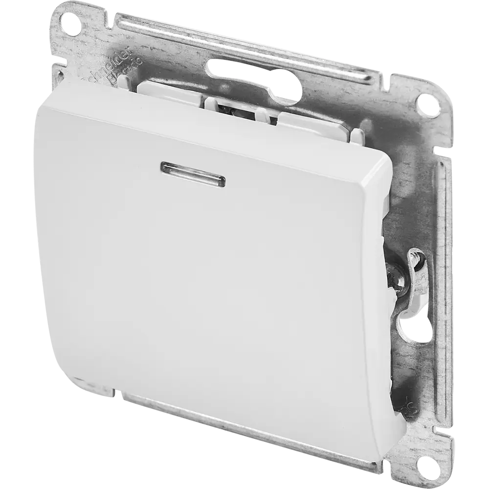 Schneider Electric Glossa — встраиваемый выключатель на 1 клавишу 86710472 STLM-0070842