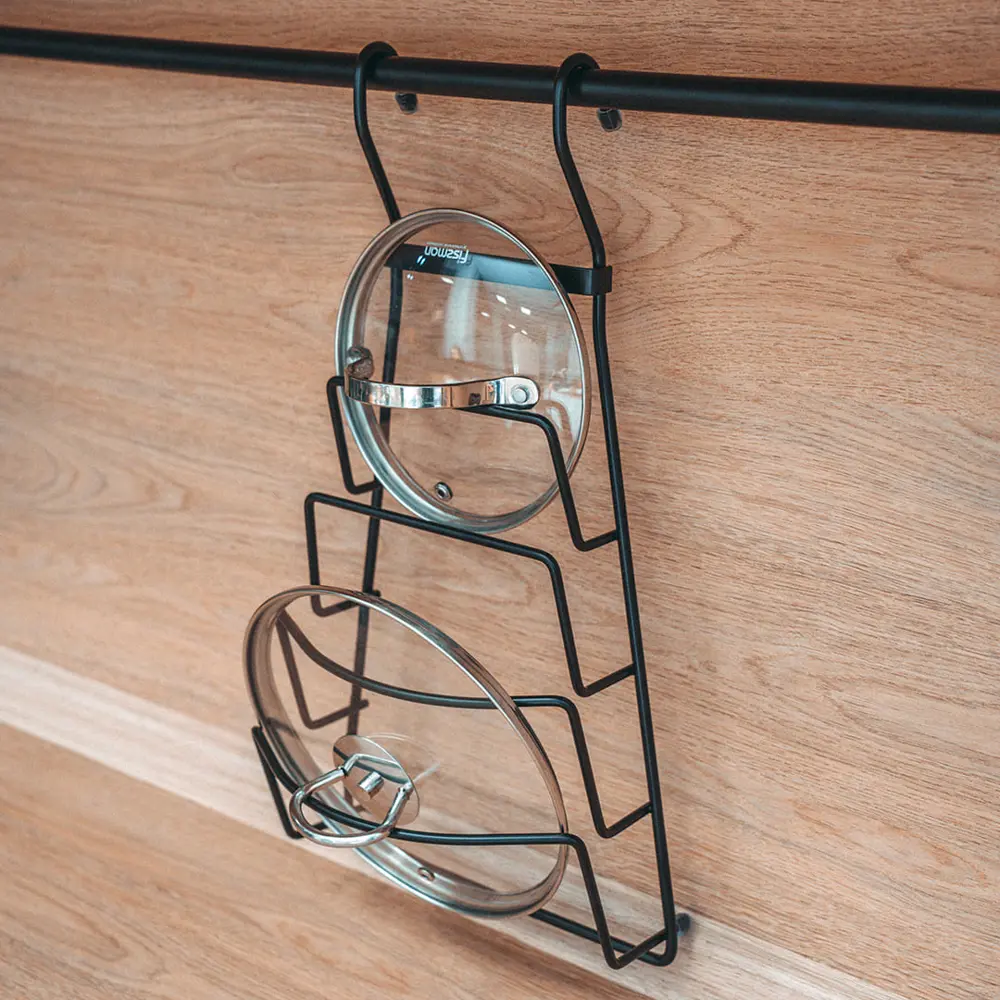 Полка для крышек Lemax 43.5x11x21.5 см цвет черный STLM-2040637 - Вид №3