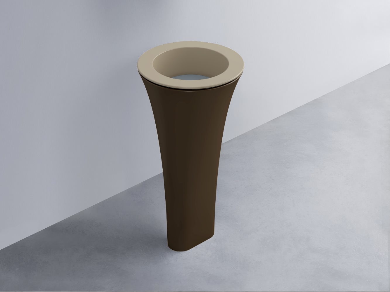 AMLA45-AV+AMPILT-BR+AMCOLT-CA Раковина Amedeo Tondo отдельностоящая cielo Enjoy + Amedeo Ceramica Cielo