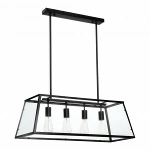 Дизайнерская подвесная люстра Britop Telaio 9127404 черная BRITOP ДИЗАЙНЕРСКИЕ, TELAIO 108158 Черный