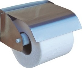 AI0129CS Держатель рулона туалетной бумаги из нержавеющей стали с крышкой mediclinics 
