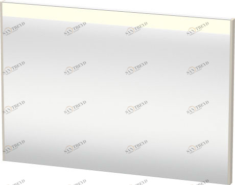 BR700309191 Brioso Зеркало с подсветкой Серо-коричневый декор Duravit