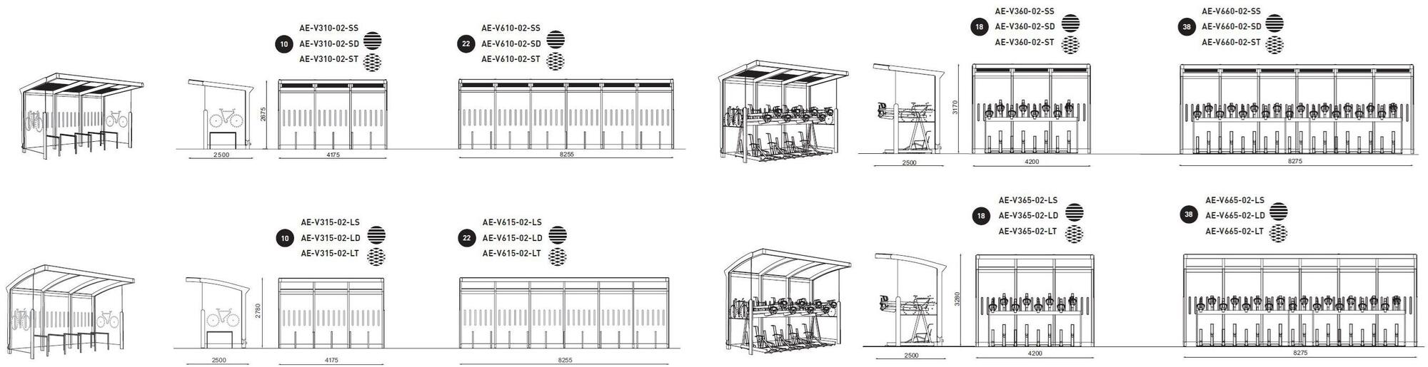 mmcité1 Крепление для велосипедов из стали с порошковым покрытием Aureo sun-id-1408853 - Вид №8