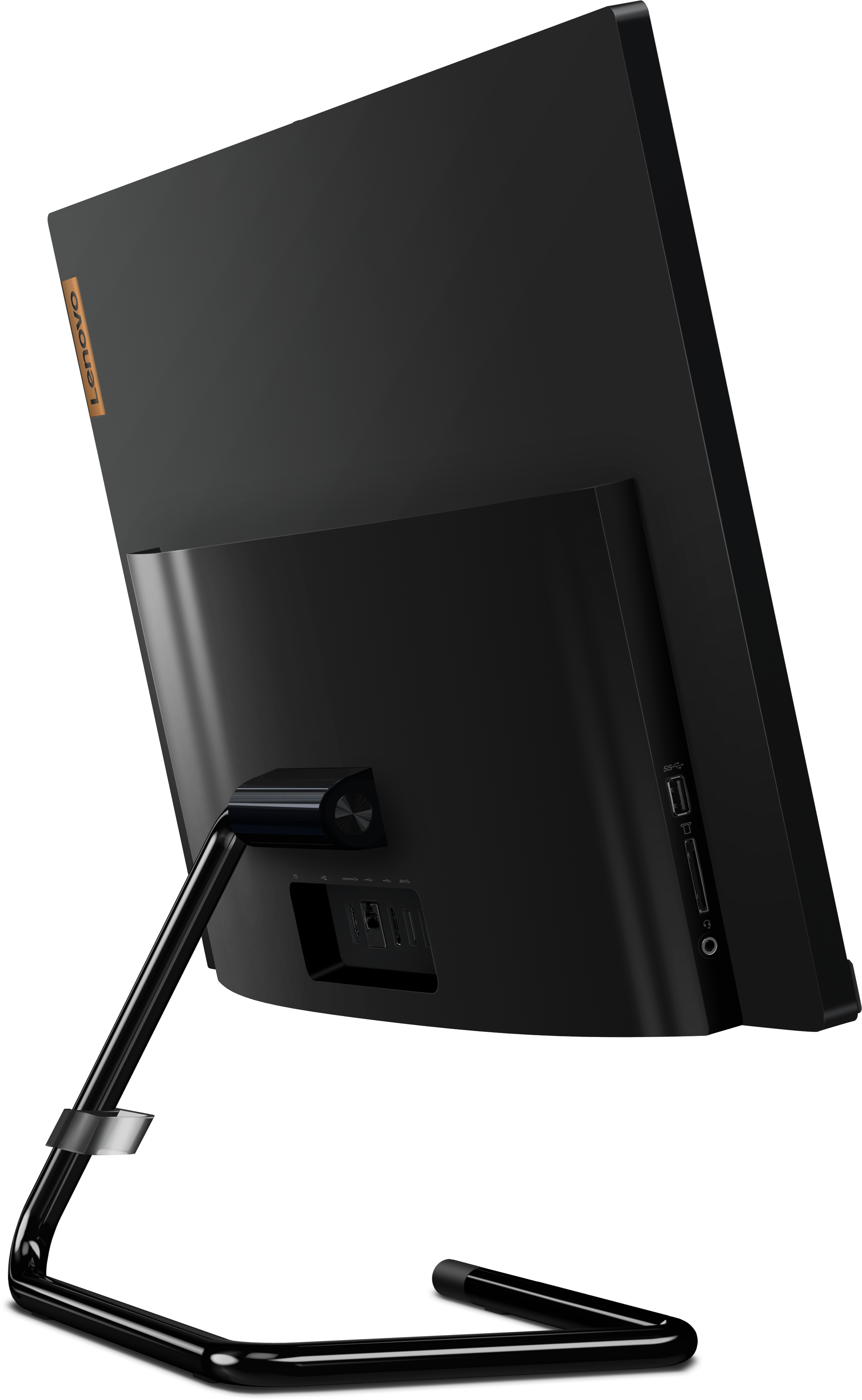 F0E7003TRK ideacentre aio a340-24igm 23.8"(1920x1080 ips)/intel pentium silver j5040(2ghz)/8192mb/512ssdgb/dvdrw/int:intel uhd graphics 605/bt/wifi/war 1y/5.87kg/black/dos + клавиатура, мышь usb Lenovo Santreyd  - Вид №7