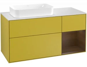 Villeroy&Boch Тумба под раковину Прямоугольная версия F281GNHE Finion Sun Matt Lacquer