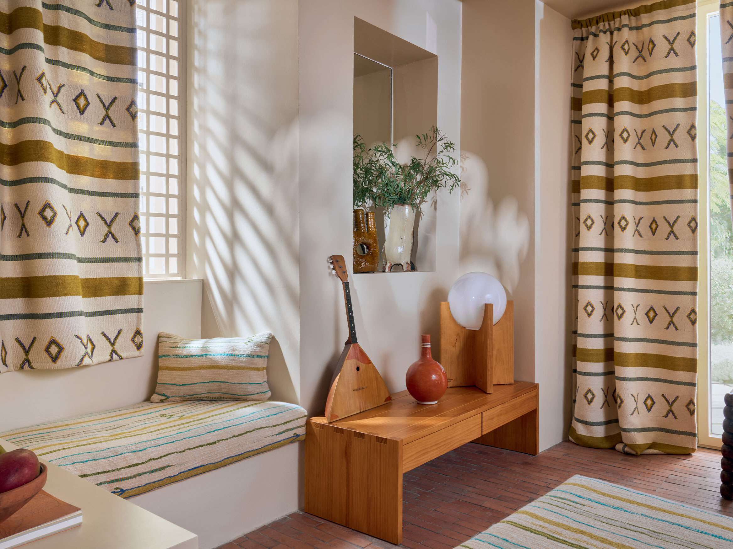 Хлопчатобумажная Жаккардовая ткань Élitis Menara ARCH-00044349 - Вид №2