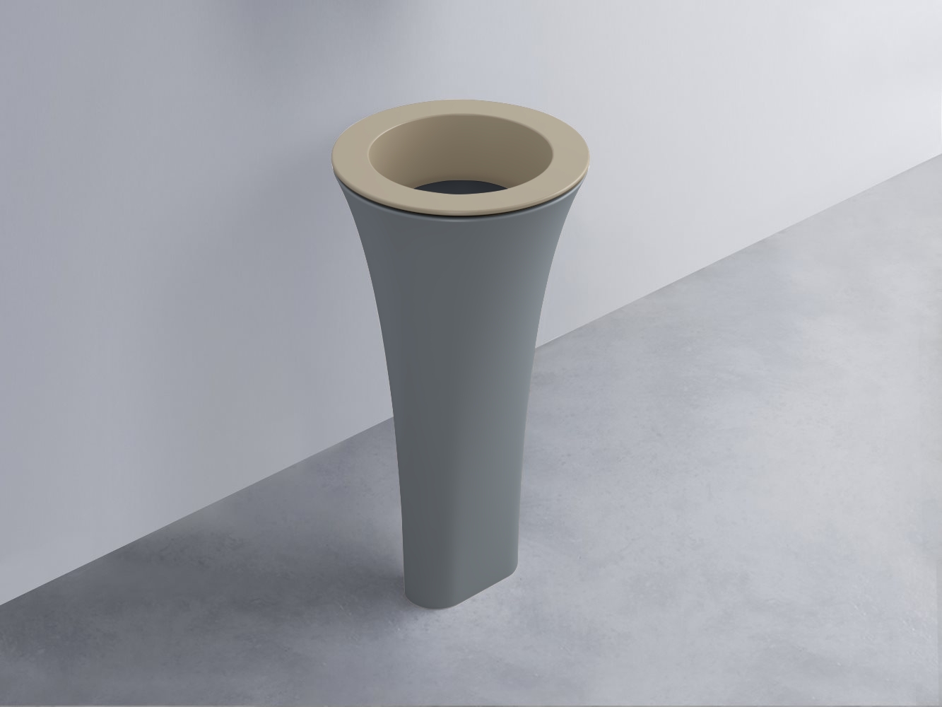 AMLA45-AV+AMPILT-BA+AMCOLT-BR Раковина Amedeo Tondo отдельностоящая cielo Enjoy + Amedeo Ceramica Cielo