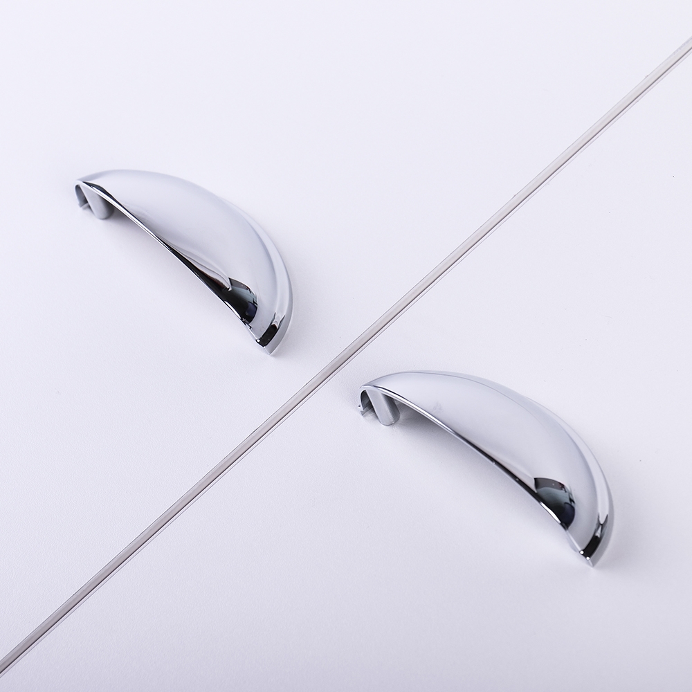 Мебельная ручка  Ракушка, 25x30x93 мм, хром LJPS0151 Public Steel Россия  - Вид №4