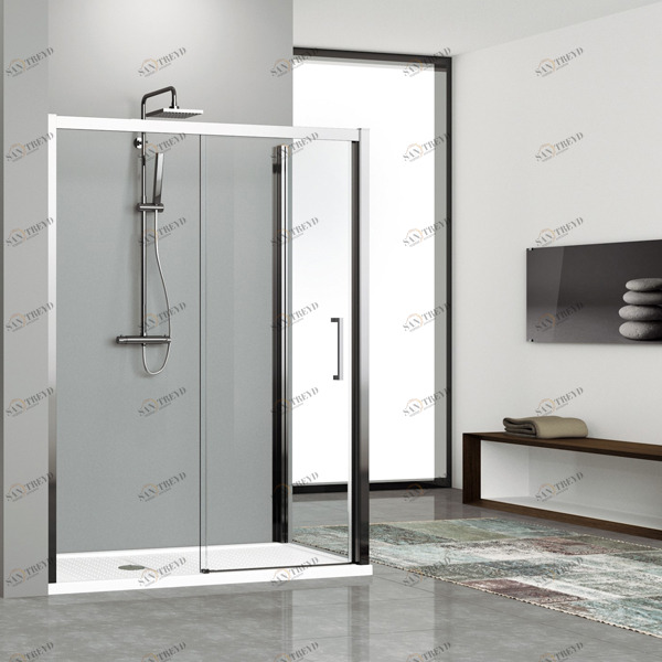 Душевой уголок 130x80 KUADRA 2P+F Novellini KUADRA KUAD2P120S1KKUADF781KKUAD2P120D1KKUADF781K