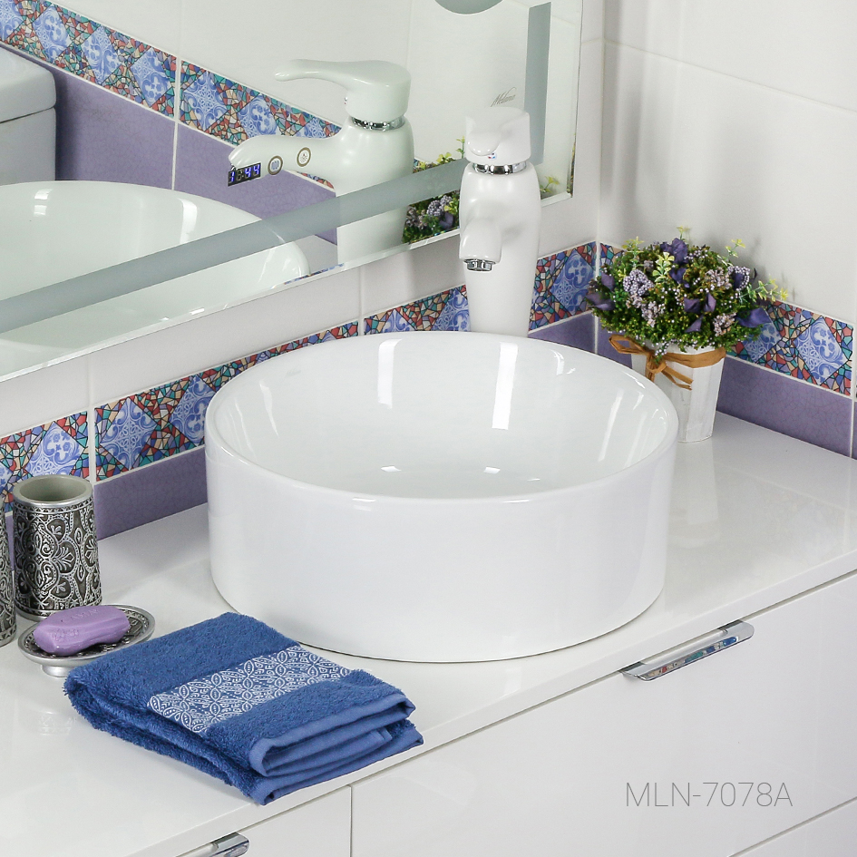 Накладная раковина melana mln-7078a 7078A-805