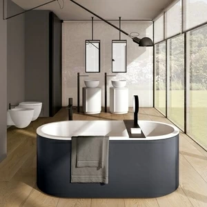 Cielo Ванна отдельностоящая Cibele Arcadia Basalto