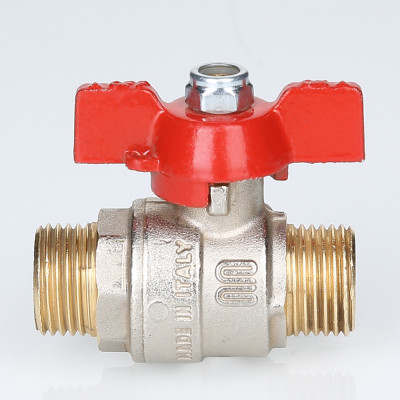 S.219.05 Кран шаровой ENOLGAS BASIC с ручкой «бабочкой» и наружной резьбой Valtec 3/4"  - Вид №8