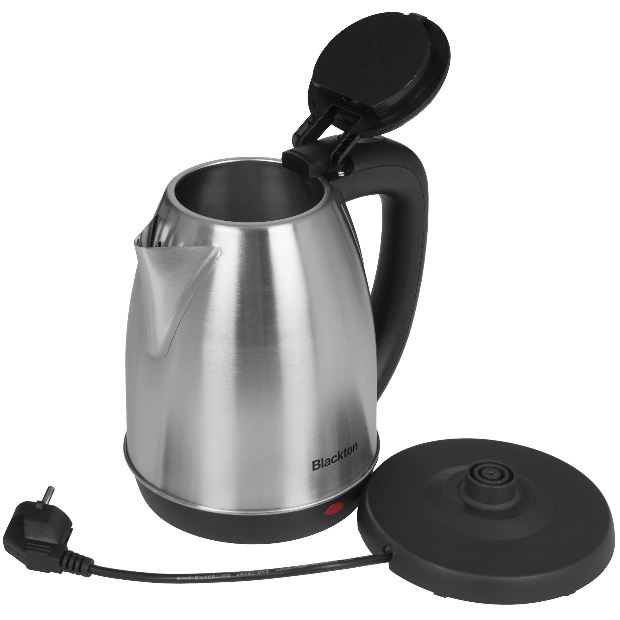 5355425 Электрочайник Blackton Bt KT2024S серебристый STDN-0004994 - Вид №4