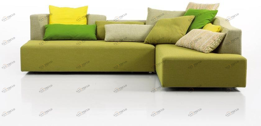 brühl Угловой диван в ткани Ladybug-dream sun-id-1459166