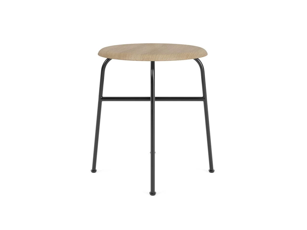 Низкий стул из стали и дерева Audo Copenhagen Afteroom ARCH-00129445