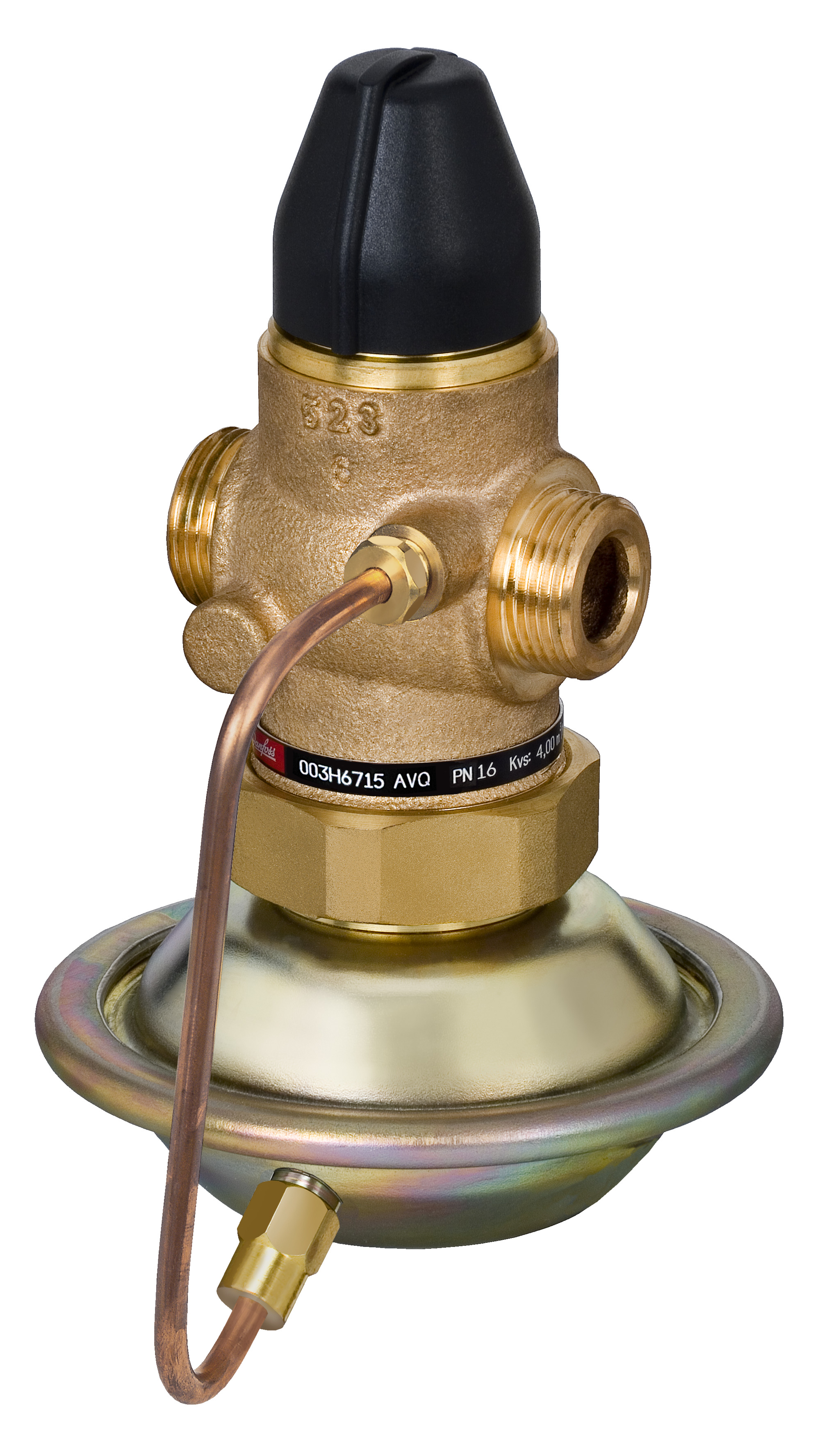 Danfoss Моноблочный регулятор расхода AVQ Р-р расх.AVQ PN25 50/25//0,2/фл. 003H6732  - Вид №2