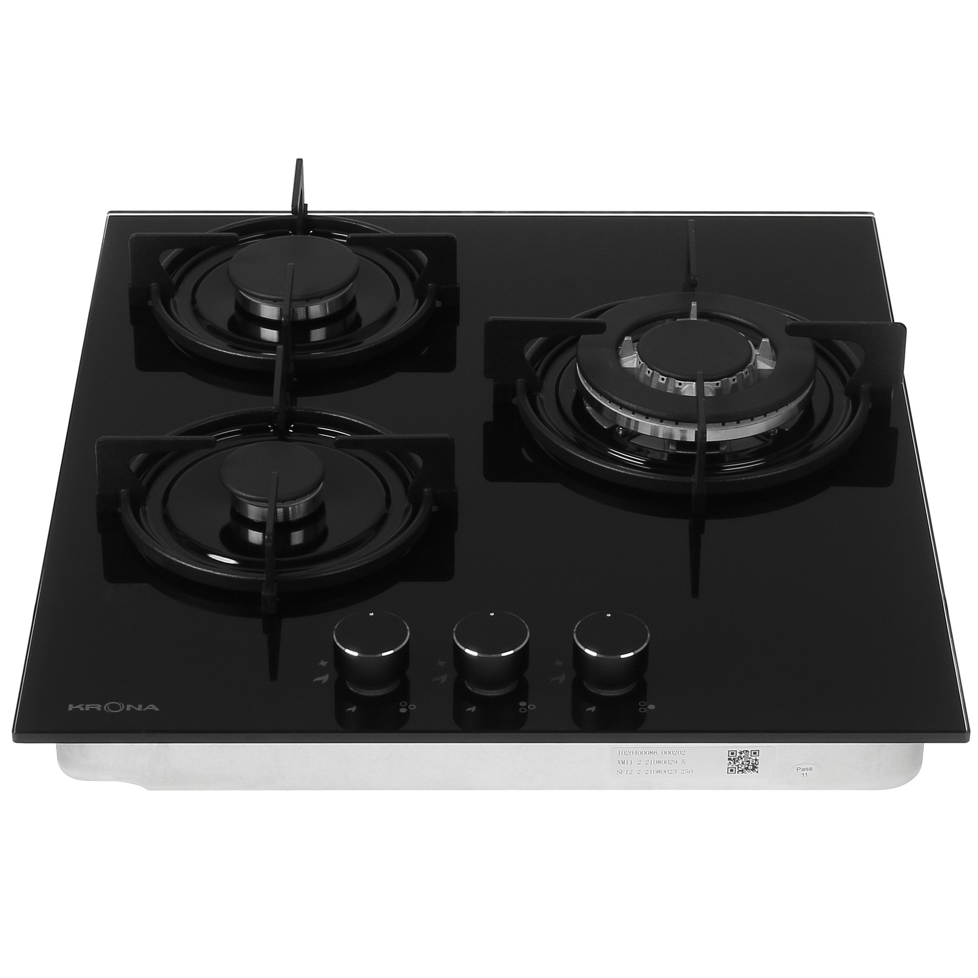 5046437 Газовая варочная поверхность KRONA FELICE 45 BL KRONA1 STDN-0105979 - Вид №1