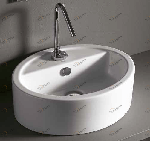 31033 Накладная раковина на столешницу  овальная Althea Ceramica 