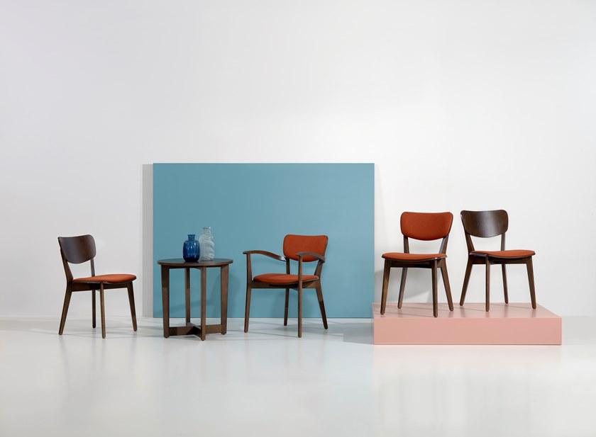 Fenabel Стул из массива дерева с подлокотниками Myriam sun-id-1427015 - Вид №3