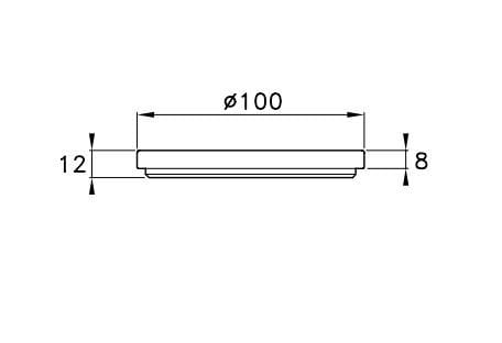 Мыльница RUBINETTERIE STELLA ARCH-00015468