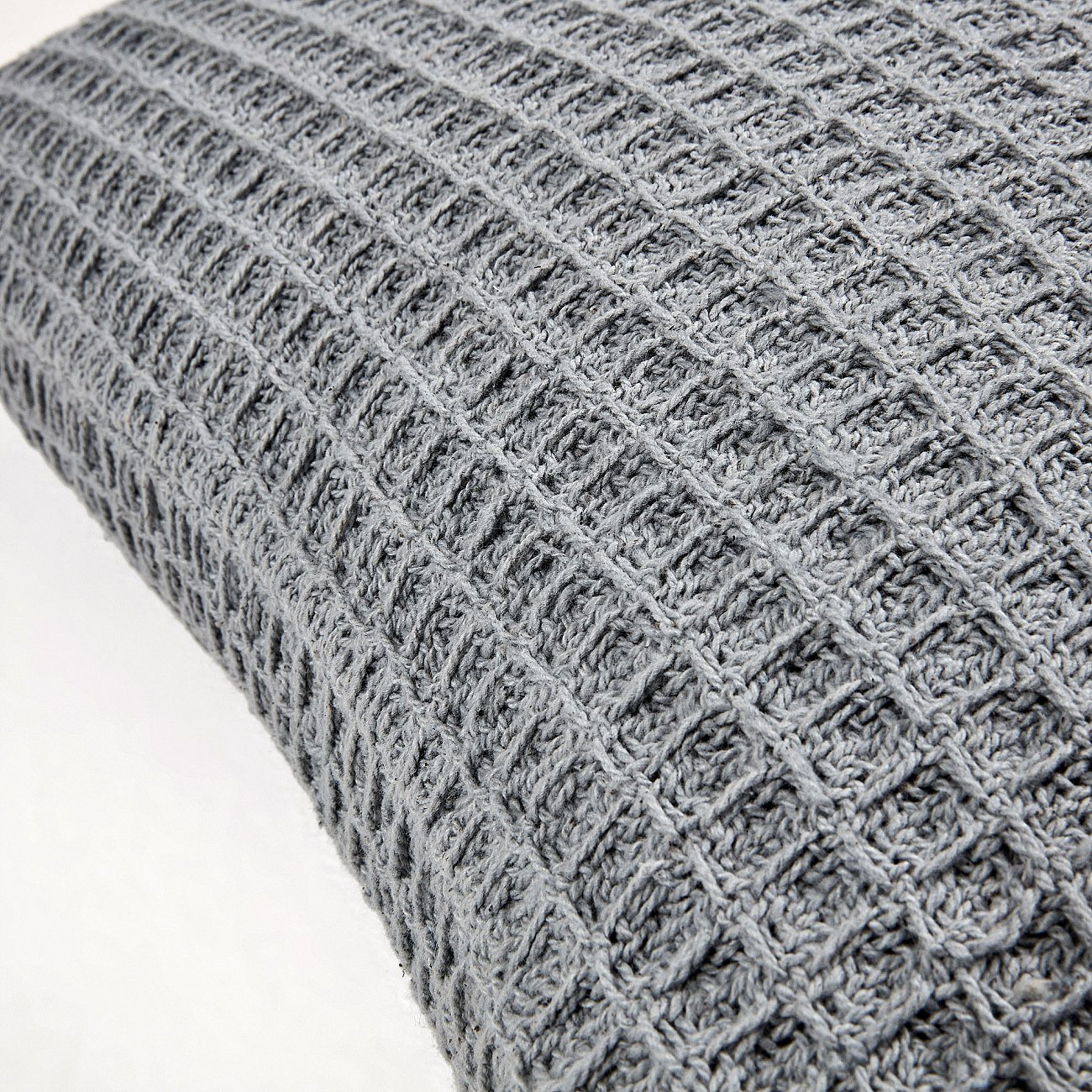 Чехол на подушку Shallow 45x45 серый от La Forma LA FORMA ОДНОТОННЫЕ 299190 Серый  - Вид №1