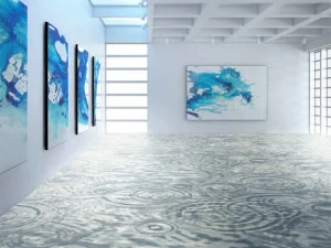 LIUNI Огнестойкий шерстяной ковер Moquette stampate e a disegno