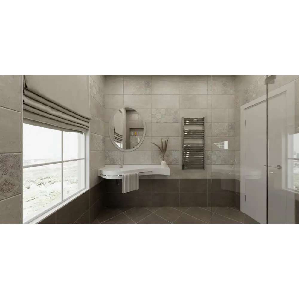 Плитка настенная Lounge Dark 30x60 см 1.62 м² цвет темно-серый Santreyd STLM-2175013 - Вид №5
