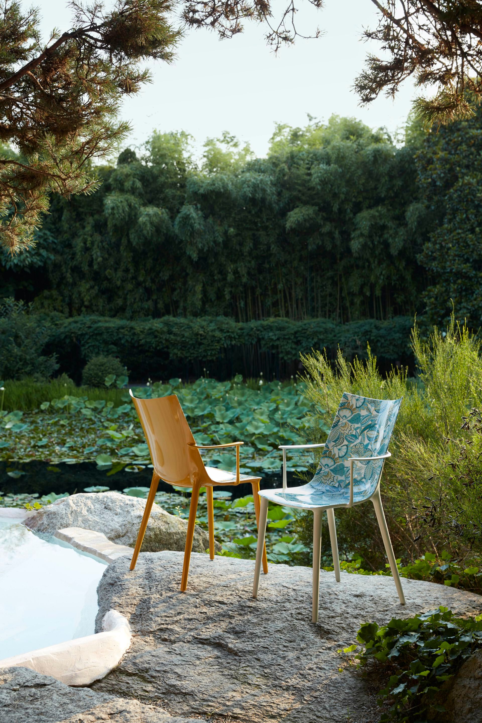 Тканевый стул с подлокотниками Kartell H. H. H ARCH-00109899 - Вид №8