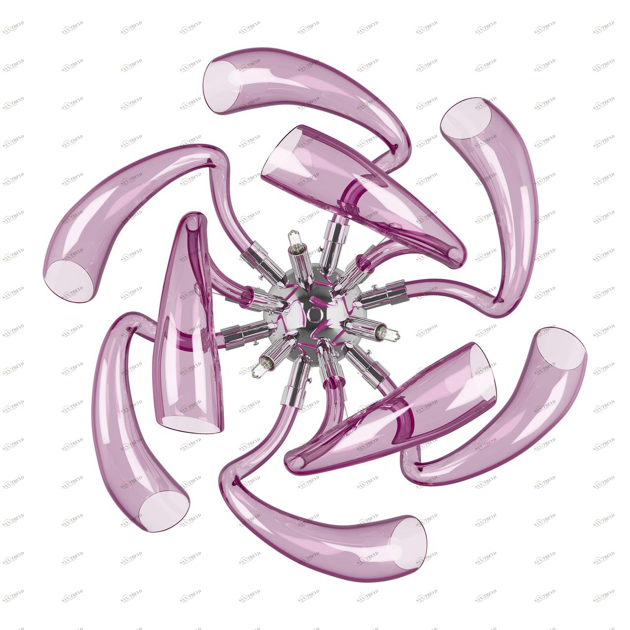 Бра Lightstar Stella 892668 LIGHTSTAR ОРИГИНАЛЬНЫЕ 079331 Прозрачный;розовый 